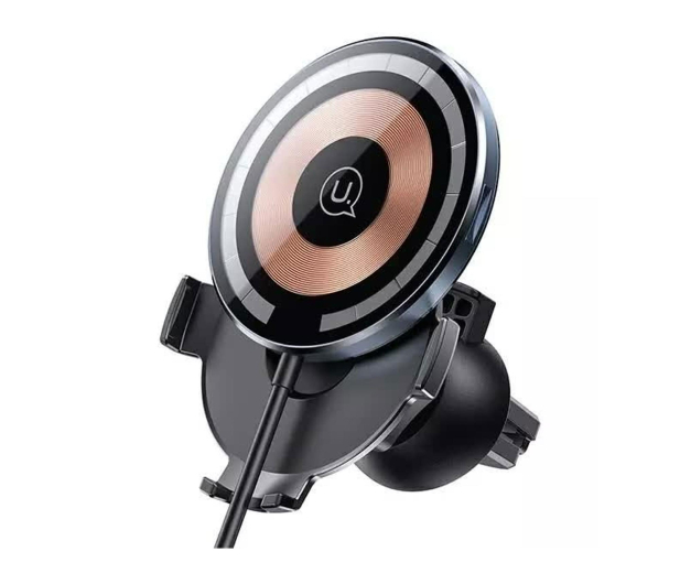 USAMS Uchwyt indukcyjny 15W 2w1 magnetyczny do kratki wentylacyjne CD164DZ02 - 1351098 - zdjęcie